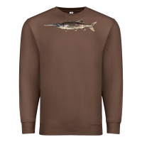 Chestnut Paddlefish Illustrations, Premium Sweatshirt - LillyAllenDesigns