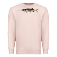 Pale Pink Paddlefish Illustrations, Premium Sweatshirt - LillyAllenDesigns