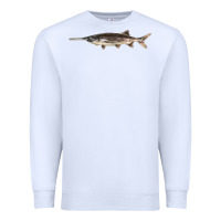 White Paddlefish Illustrations, Premium Sweatshirt - LillyAllenDesigns