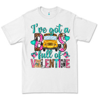 White ive got a bus full of valentine Premium Tee - NancyCooperArtShop
