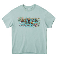 Arona river life Heavy Core Tee - NancyCooperArtShop