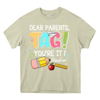 Mossy dear parents tag youare it teacher Heavy Core Tee - JahusDesignShop