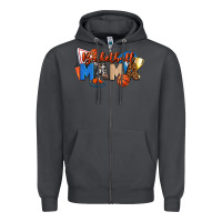 Smoke basketball mama Zipper Hoodie - FaDigitalArtStudio