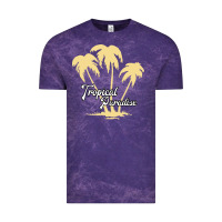 Cloud Purple Tropical Paradise Vintage Tee - Bettercallsaul