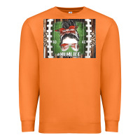 Carrot American Football Mom life Premium Sweatshirt - CowhideDigitalArt