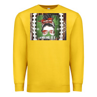 Lemon American Football Mom life Premium Sweatshirt - CowhideDigitalArt