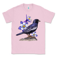 Bubblegum Pink Colorado Lark Mountain Bunting Bird Classic Tee - Bettercallsaul