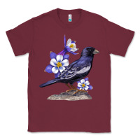 Burgundy Colorado Lark Mountain Bunting Bird Classic Tee - Bettercallsaul
