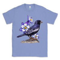 Colony Blue Colorado Lark Mountain Bunting Bird Classic Tee - Bettercallsaul