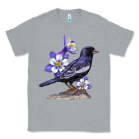 Heather Grey Colorado Lark Mountain Bunting Bird Classic Tee - Bettercallsaul