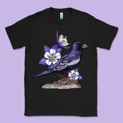 Colorado Lark Mountain Bunting Bird Classic Tee Designed By Bettercallsaul