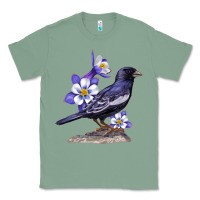 Sage Colorado Lark Mountain Bunting Bird Classic Tee - Bettercallsaul