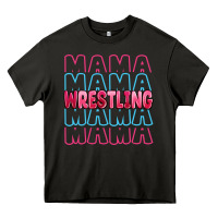 Asphalt wrestling mama Heavy Core Tee - MaliasSmallBusiness