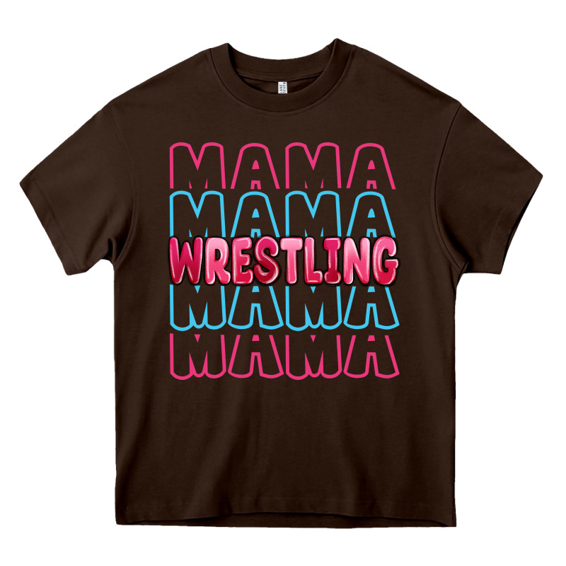 Wrestling Mama Heavy Core Tee by MaliasSmallBusiness | Teevron