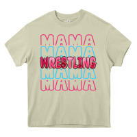 Mossy wrestling mama Heavy Core Tee - MaliasSmallBusiness