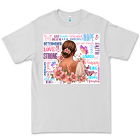 Dove Grey positive affirmations girl Premium Tee - MaliasSmallBusiness