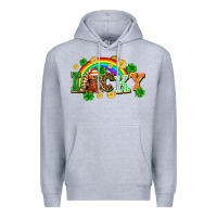 Lucky Gnome St. Patricks Day Premium Hoodie | Teevron
