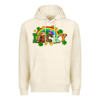 Tofu lucky gnome St. Patricks Day Premium Hoodie - FaDigitalArtStudio