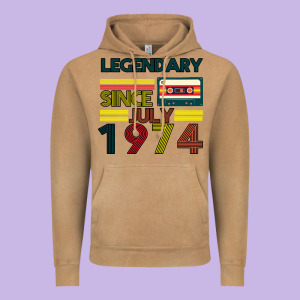 Vintage 1974 Vintage Hoodie Designed By Bettercallsaul
