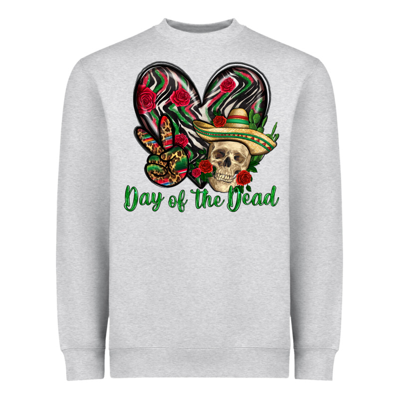 Day Of The Dead Mexico Heavyweight Sweatshirt by HowdyJamesFarm | Teevron