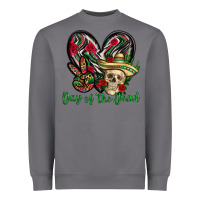 Storm Day of the dead Mexico Heavyweight Sweatshirt - HowdyJamesFarm