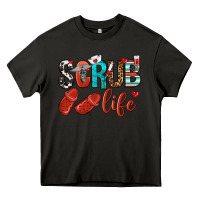 Asphalt scrub life Heavy Core Tee - NancyCooperArtShop