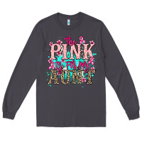 Smoke The pink is for my Aunt Cancer Awareness Long Sleeve Tee - HowdyJamesFarm