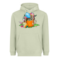 Matcha Easter Coffee Heavyweight Hoodie - CowhideDigitalArt