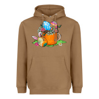 Toasted Coconut Easter Coffee Heavyweight Hoodie - CowhideDigitalArt