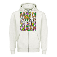 Mardi Gras Queen Zipper Hoodie | Teevron