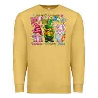 Antique Gold Happiness All Around Happy Valentines Patrick East Premium Sweatshirt - CowhideDigitalArt