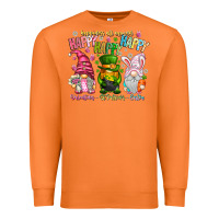 Carrot Happiness All Around Happy Valentines Patrick East Premium Sweatshirt - CowhideDigitalArt