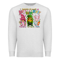Oatmeal Heather Happiness All Around Happy Valentines Patrick East Premium Sweatshirt - CowhideDigitalArt