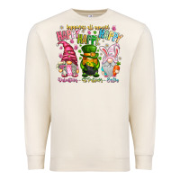 Sandshell Happiness All Around Happy Valentines Patrick East Premium Sweatshirt - CowhideDigitalArt