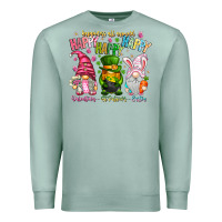 Seafoam Happiness All Around Happy Valentines Patrick East Premium Sweatshirt - CowhideDigitalArt