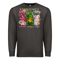 Smoke Happiness All Around Happy Valentines Patrick East Premium Sweatshirt - CowhideDigitalArt