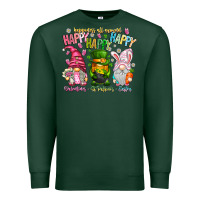 Sports Green Happiness All Around Happy Valentines Patrick East Premium Sweatshirt - CowhideDigitalArt