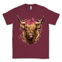 Burgundy Highland cow Classic Tee - Bettercallsaul