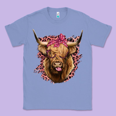 Highland Cow Classic Tee Designed By Bettercallsaul