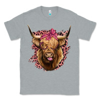 Heather Grey Highland cow Classic Tee - Bettercallsaul