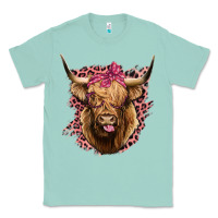 Seafoam Highland cow Classic Tee - Bettercallsaul