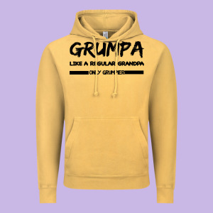 Grumpa Vintage Hoodie Designed By Bettercallsaul