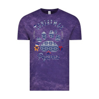 Cloud Purple Christmas Pajamas Vintage Tee - Bettercallsaul
