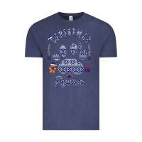 Vintage Denim Christmas Pajamas Vintage Tee - Bettercallsaul