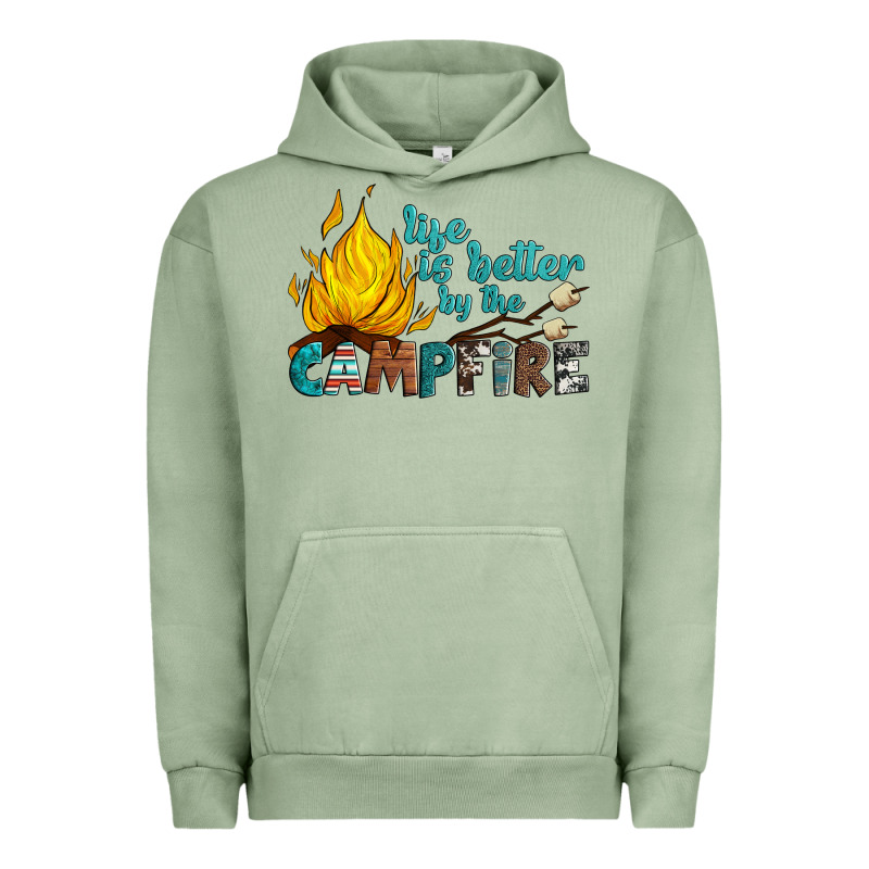 Life Is Better By The Campfire Urban Hoodie by Artiststas | Teevron