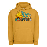 Pigment Peanut Butter life is better by the campfire Urban Hoodie - Artiststas