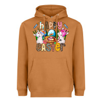 Meerkat Happy Easter Heavyweight Hoodie - CowhideDigitalArt