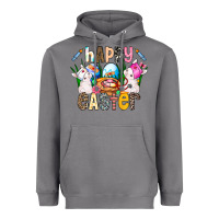 Storm Happy Easter Heavyweight Hoodie - CowhideDigitalArt