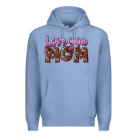 Colony Blue Love you mom Mother's Day Premium Hoodie - FaDigitalArtStudio