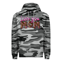 Slate Camo Love you mom Mother's Day Premium Hoodie - FaDigitalArtStudio